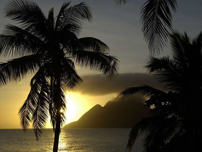 Le panorama du Morne Larcher