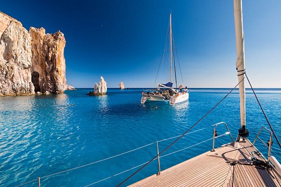 Les îles de Kimolos et de Poliegos