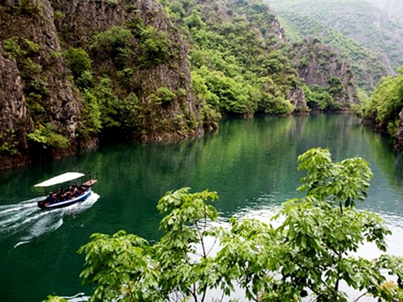 Exploration dans le Matka Canyon