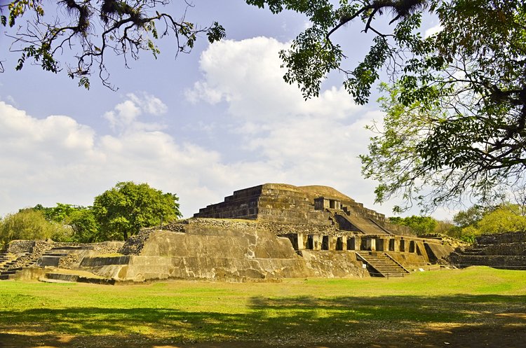 Les ruines mayas de Tazumal