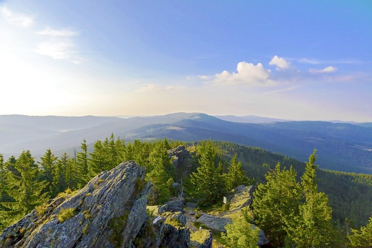 La rando aux trois sommets : le grand, le petit Feldberg et l’Altkönig