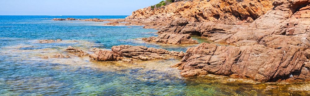 La plage de Capo di Feno, Ajaccio
