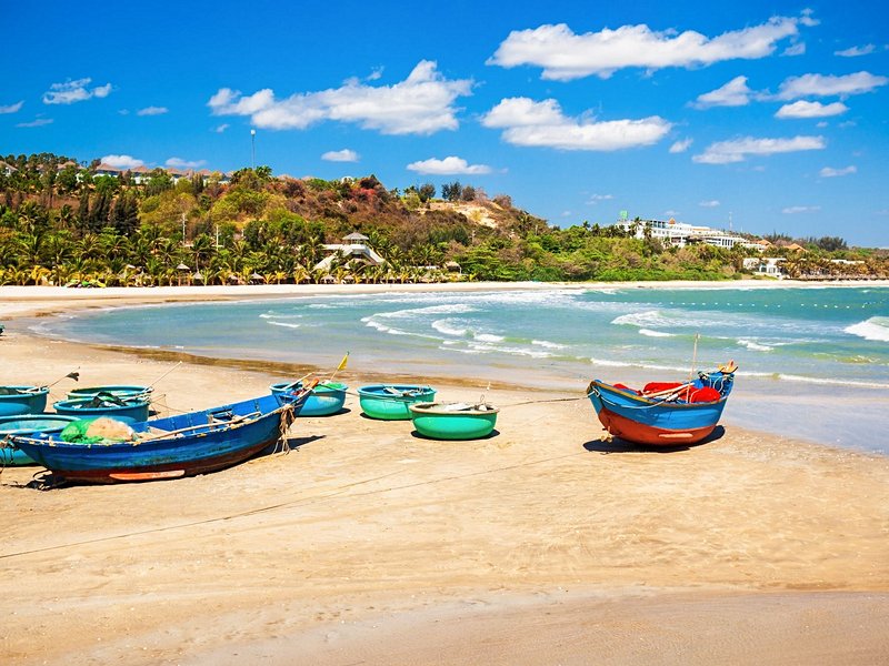 La plage et les dunes de Mui Ne