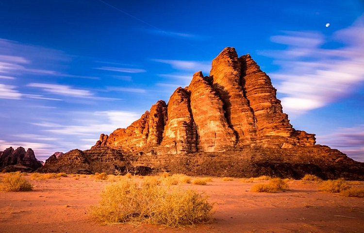 Le désert de Wadi Rum