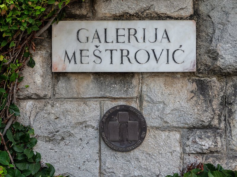 La galerie Meštrović