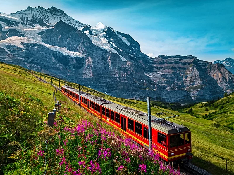 Grindelwald et l'Eiger
