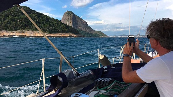 Naviguer sur la baie de Guanabara