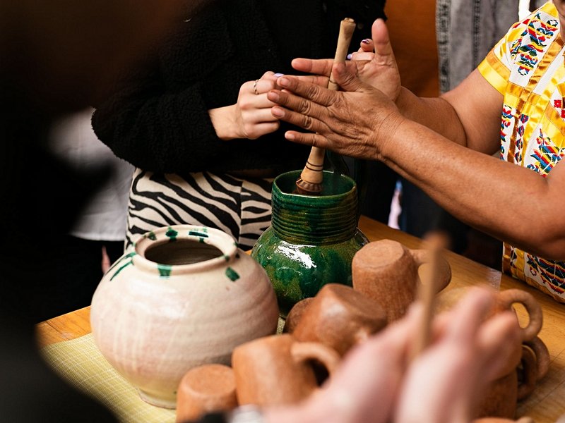 Déguster le fameux chocolat local