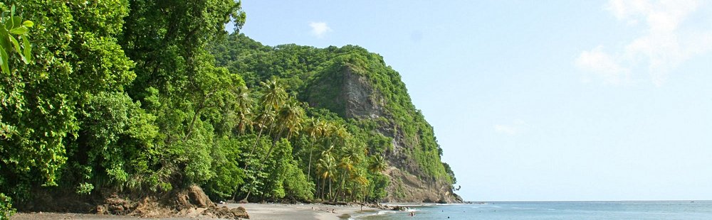 La plage d’Anse Couleuvre