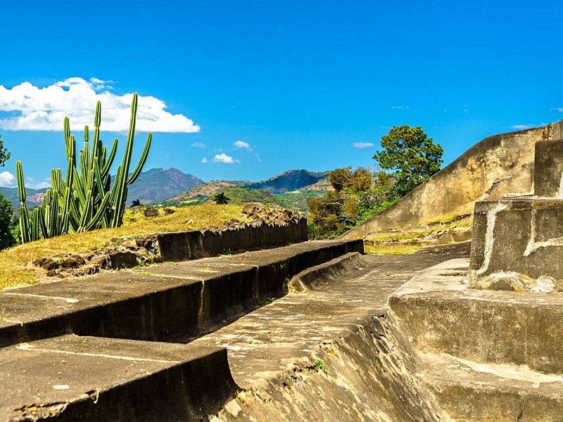 Les ruines mayas de Tazumal