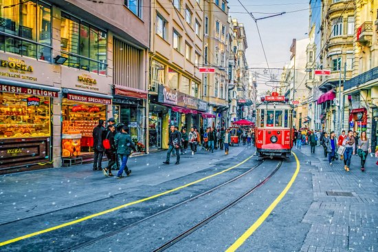 Le quartier Beyoglu et la rue Istiklal