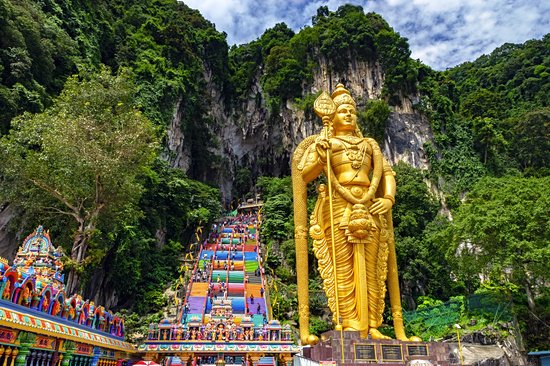 Le Thaipusam aux grottes de Batu