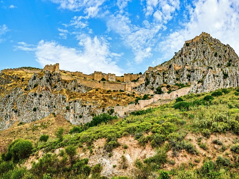 L'Acrocorinthe, forteresse imprenable