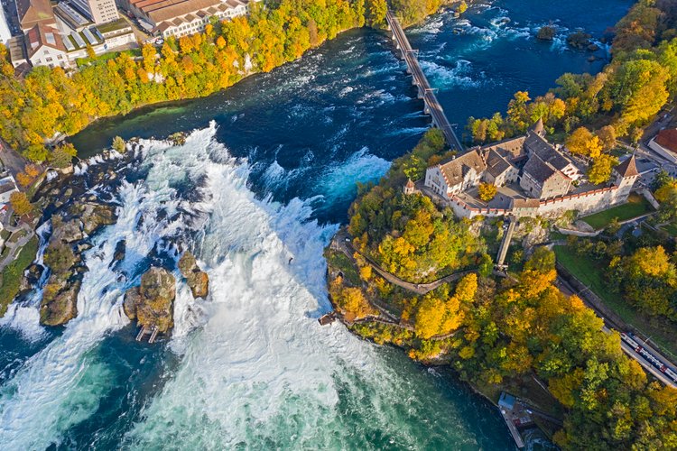 Les chutes du Rhin ou Rheinfall 4