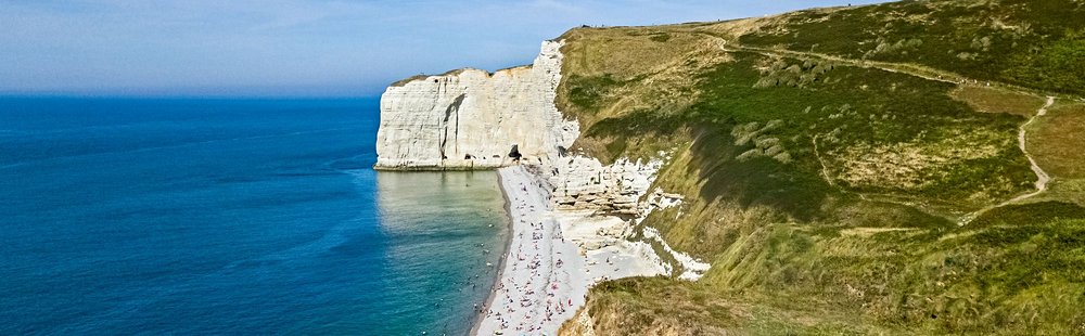 La plage d’Antifer - Le Tilleul