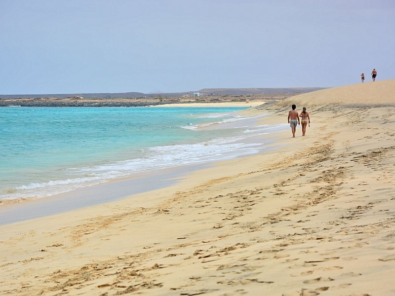 Plage de Ponta Preta, île de Sal