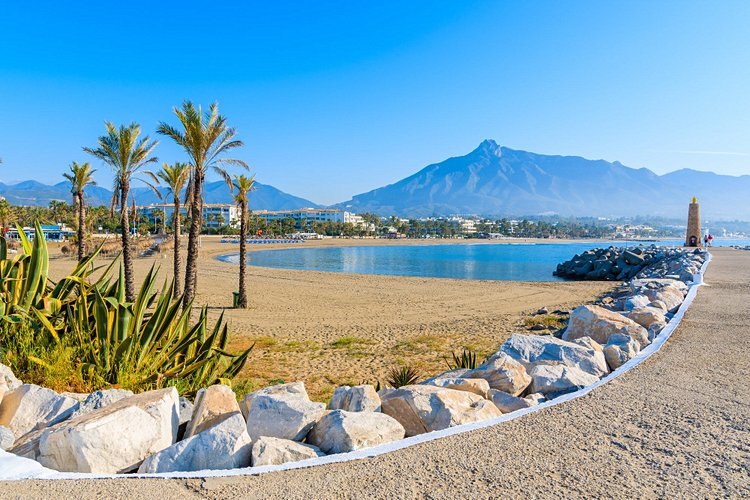 Le bord de mer de Malaga 3