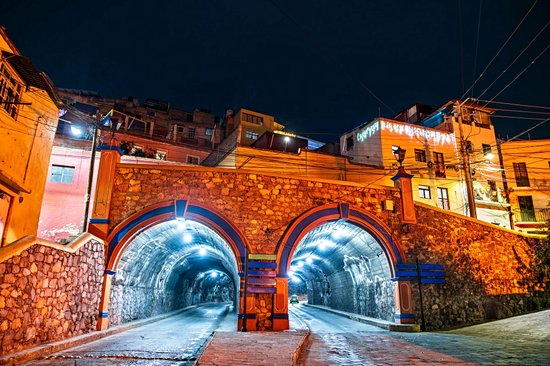 Rues souterraines de Guanajuato