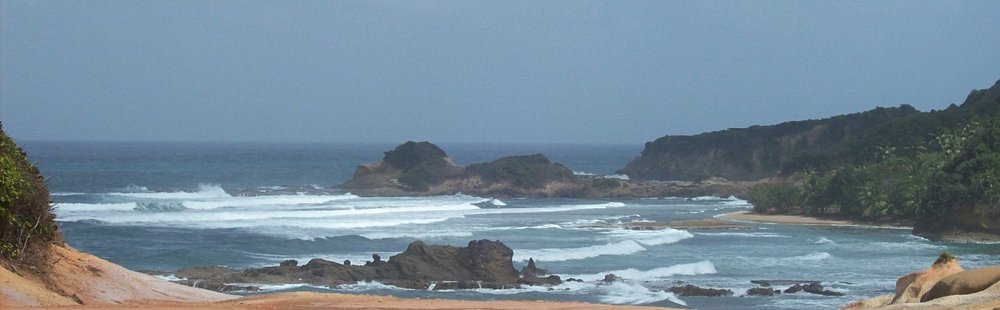 Pointe Baptiste et les Red Rocks