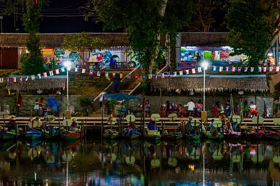 Le marché flottant de Hat Yai