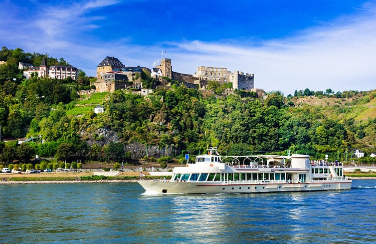La rando des poètes : les trois châteaux et le rocher de la Loreley