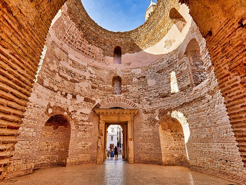 Le palais Dioclétien