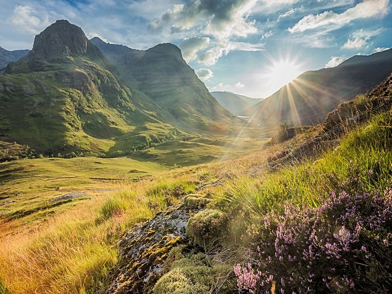 La vallée de Glen Coe