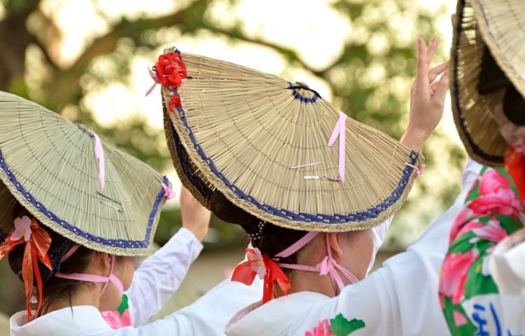 Le festival Awa-Odori 