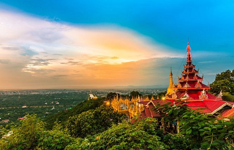 Les montagnes de Mandalay 