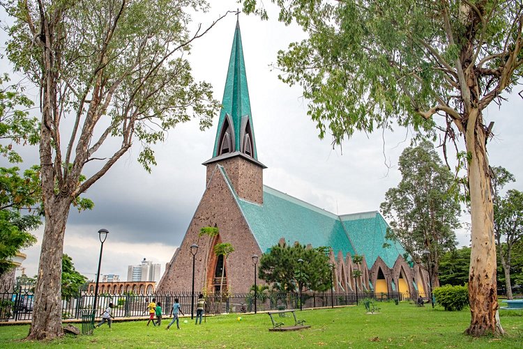 La basilique Sainte-Anne à Brazzaville