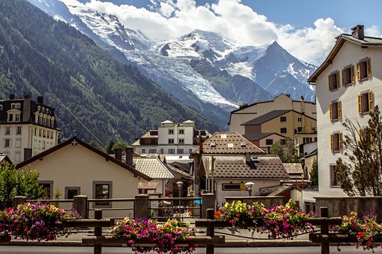 Chamonix et le massif du Mont-Blanc