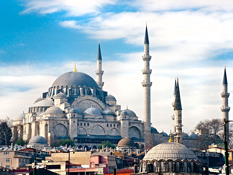 La mosquée Süleymaniye, ou de Soliman le Magnifique