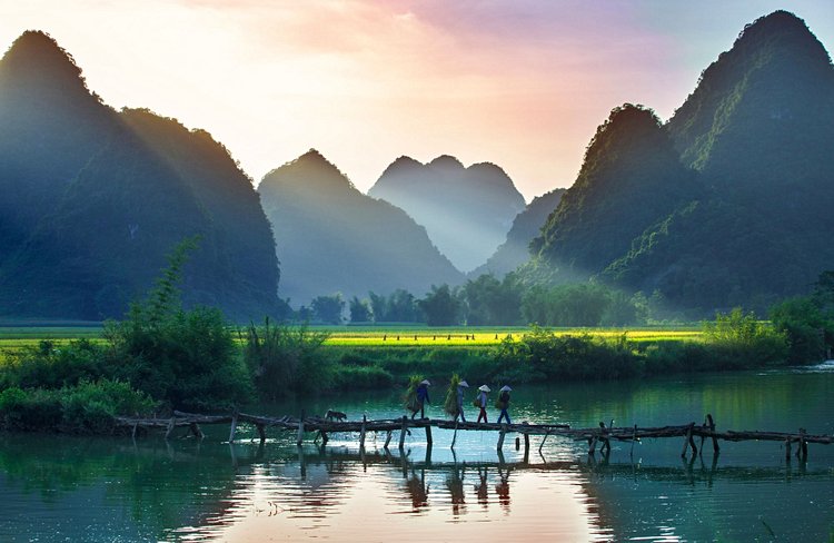 Cao Bang et la frontière chinoise