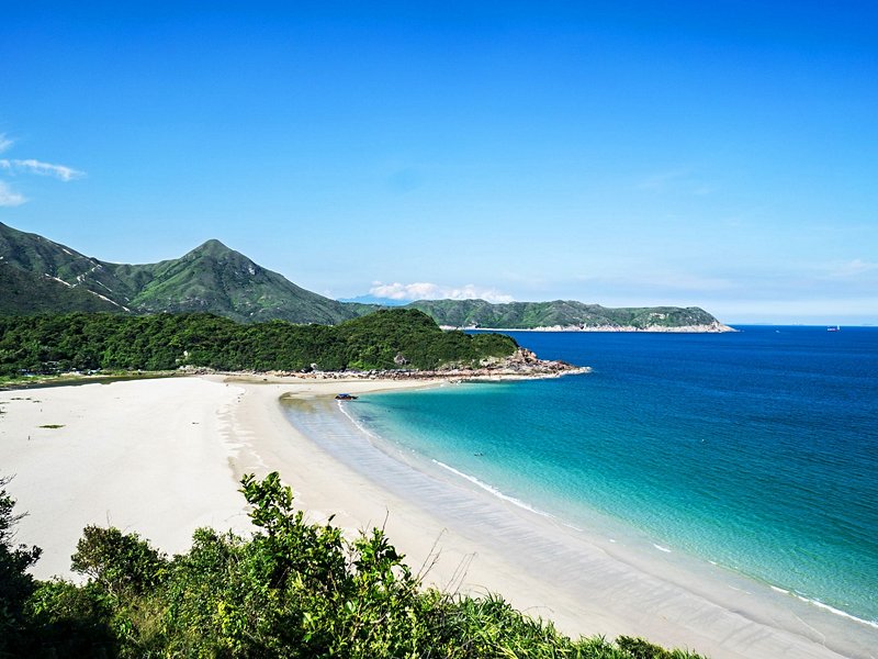 Plage de Ham Tin Wan (Nouveaux Territoires)