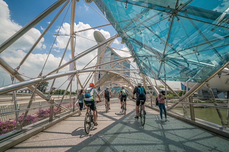 Visiter Singapour à vélo