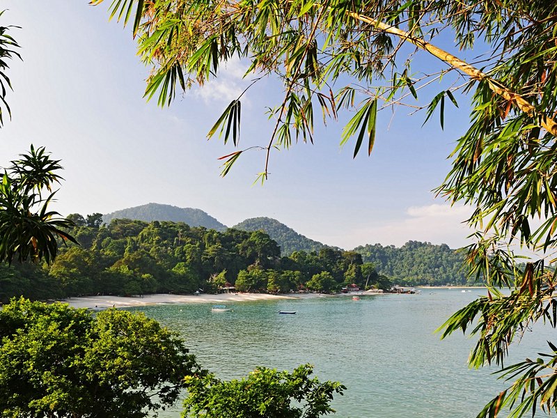 Coral Beach - île de Pangkor
