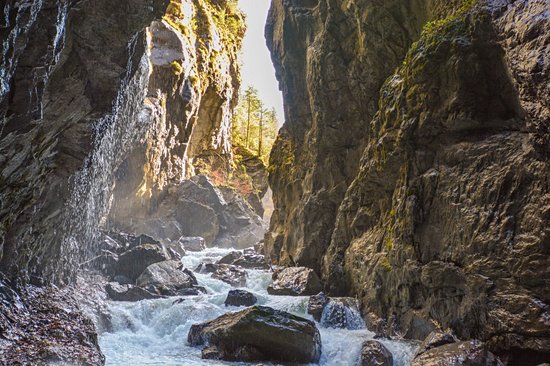 La rando tumultueuse : les gorges de la Partnachklamm
