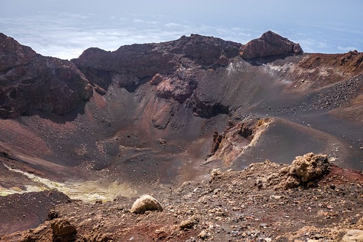 Cha das Caldeiras, les fracas de la roche volcanique