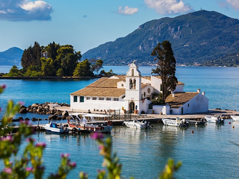 La presqu'île de Kanoni