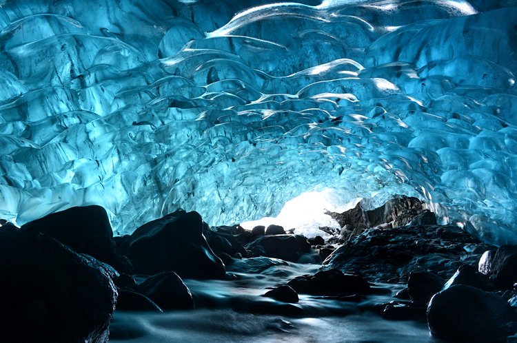 ISLANDE<br />Grottes de glace de Vatnajokull 2