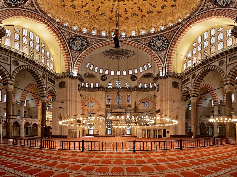 La mosquée Süleymaniye, ou de Soliman le Magnifique