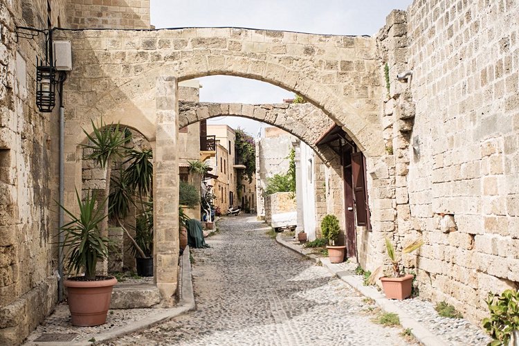 La cité médiévale fortifiée de Rhodes