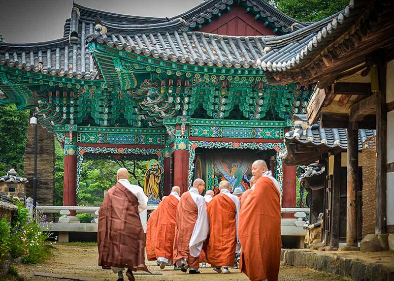 Expérience immersion en temple
