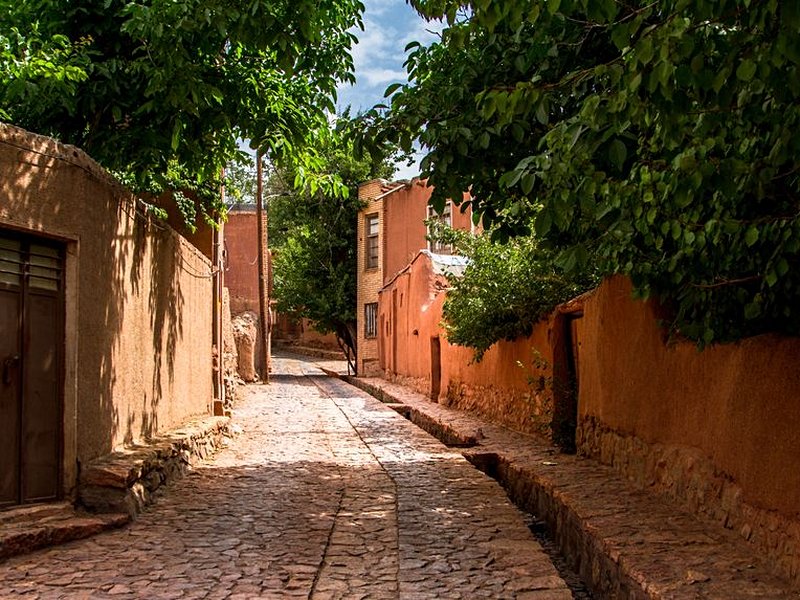 Le village d'Abyaneh