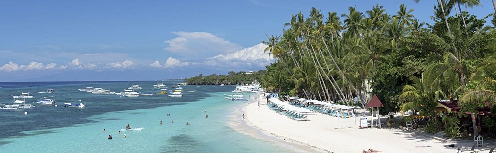 Alona, la plage populaire de Panglao