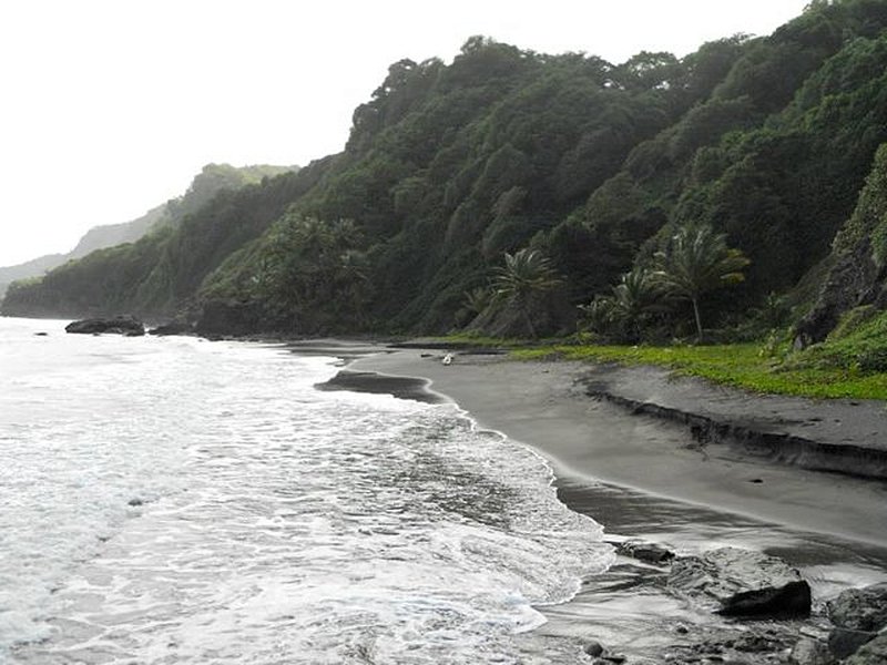 La plage de Sinaï à Grand’Rivière