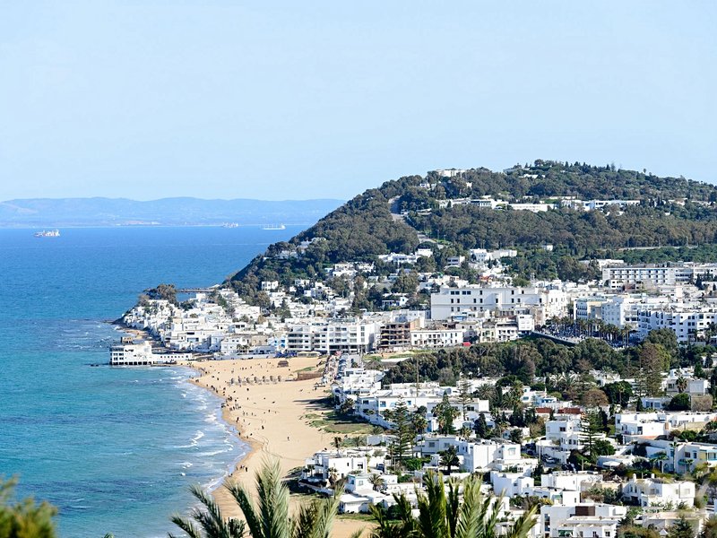 Plage de La Marsa à Tunis