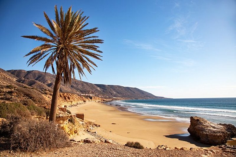 plage Plage de Taghazout – Agadir