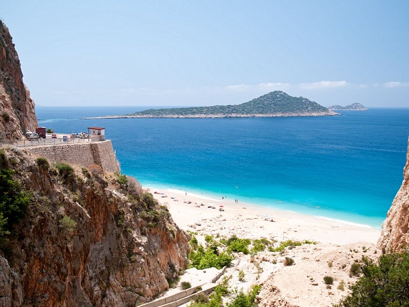 Kaputaş Beach, Kalkan