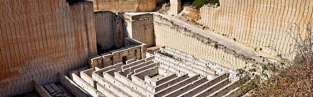 Les anciennes carrières de Lithica